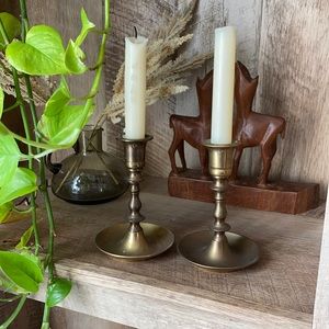 Brass candlestick